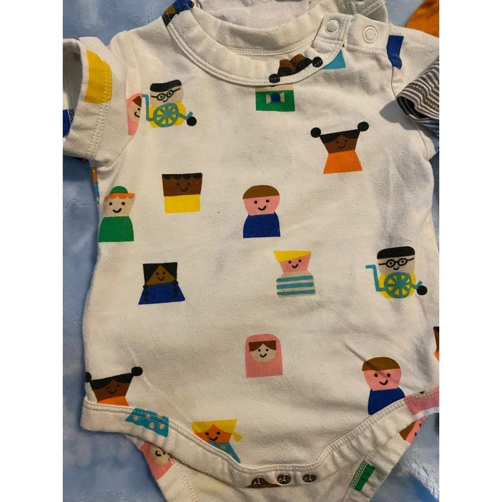 Baby Boy Bodysuit T-Shirt Bundle 6-12M Tommy Bahama GAP Cat & Jack Target 6pc